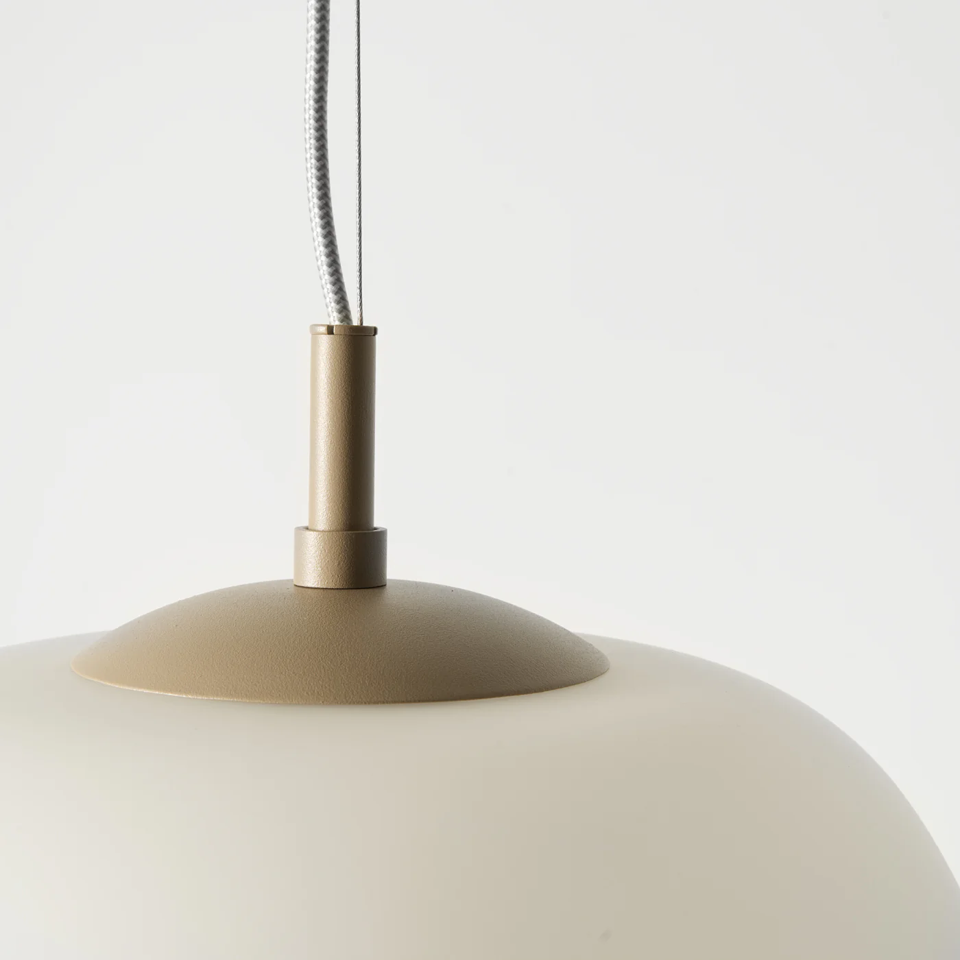 Dimma Frosted Pendant, Small - Image 3