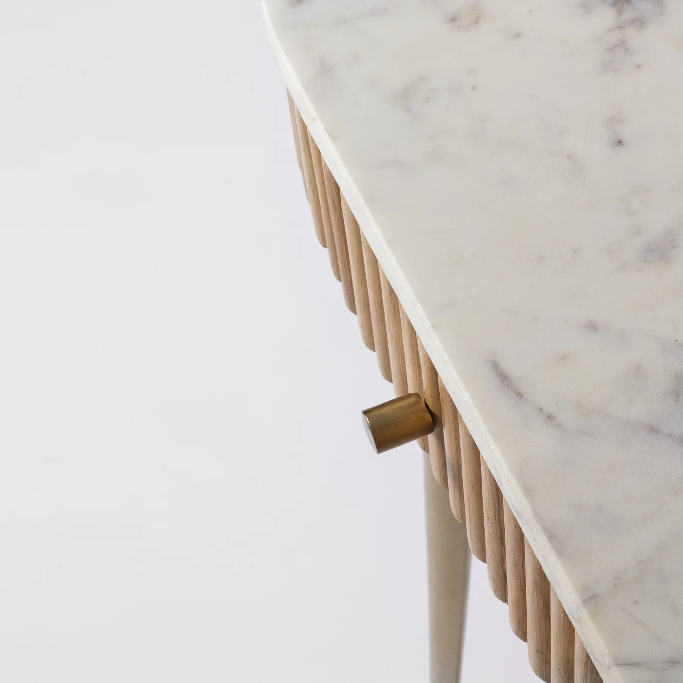 Gunhild Oak Console Table - Image 3