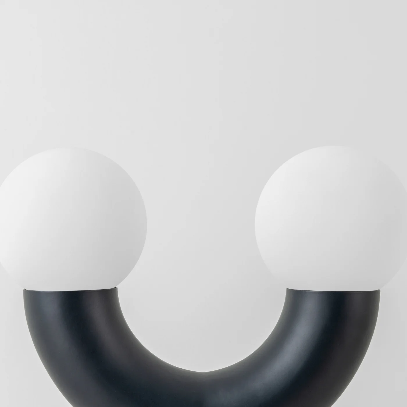 Lane Black Sculptural Table Lamp - Image 3