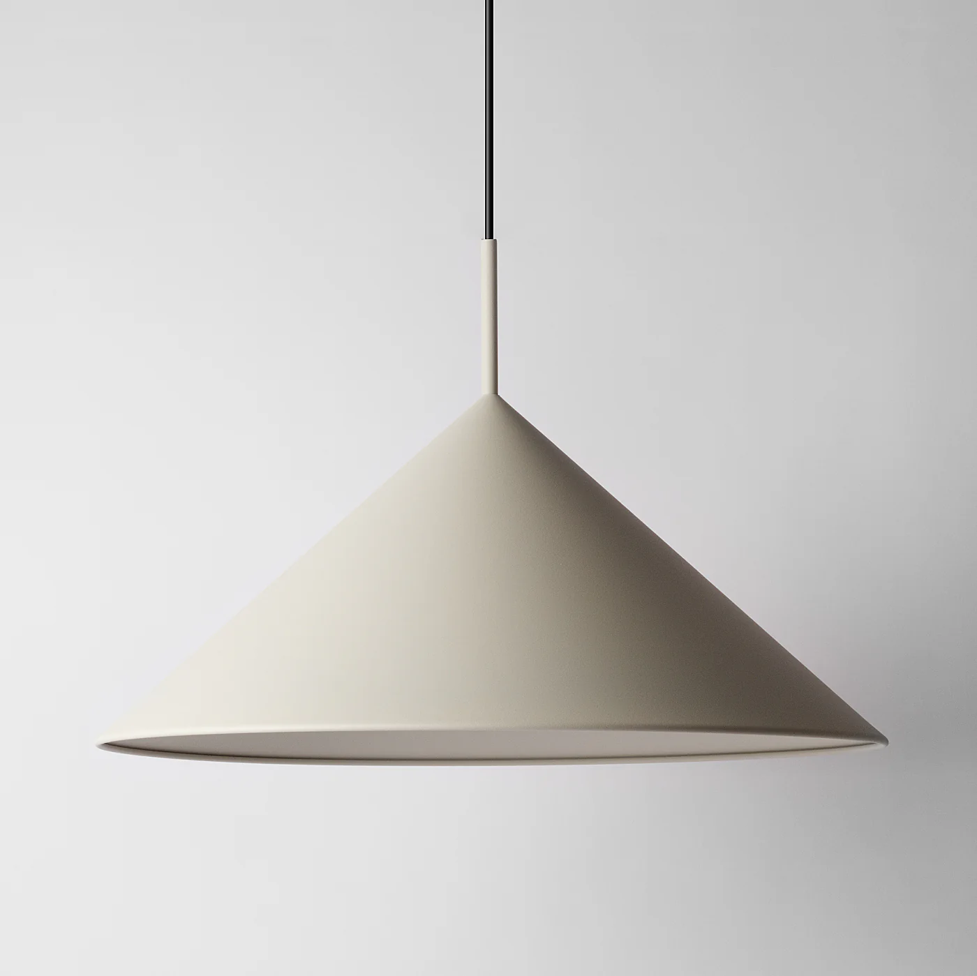 Épée Grey Cone Pendant Light