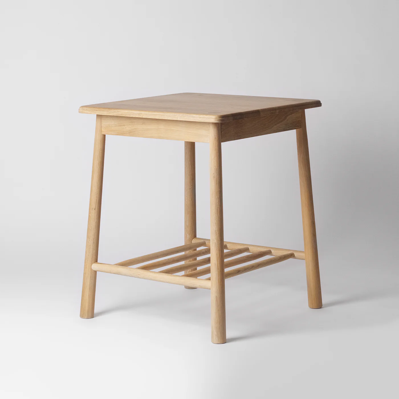 Lena Oak Bedside Table - Image 2