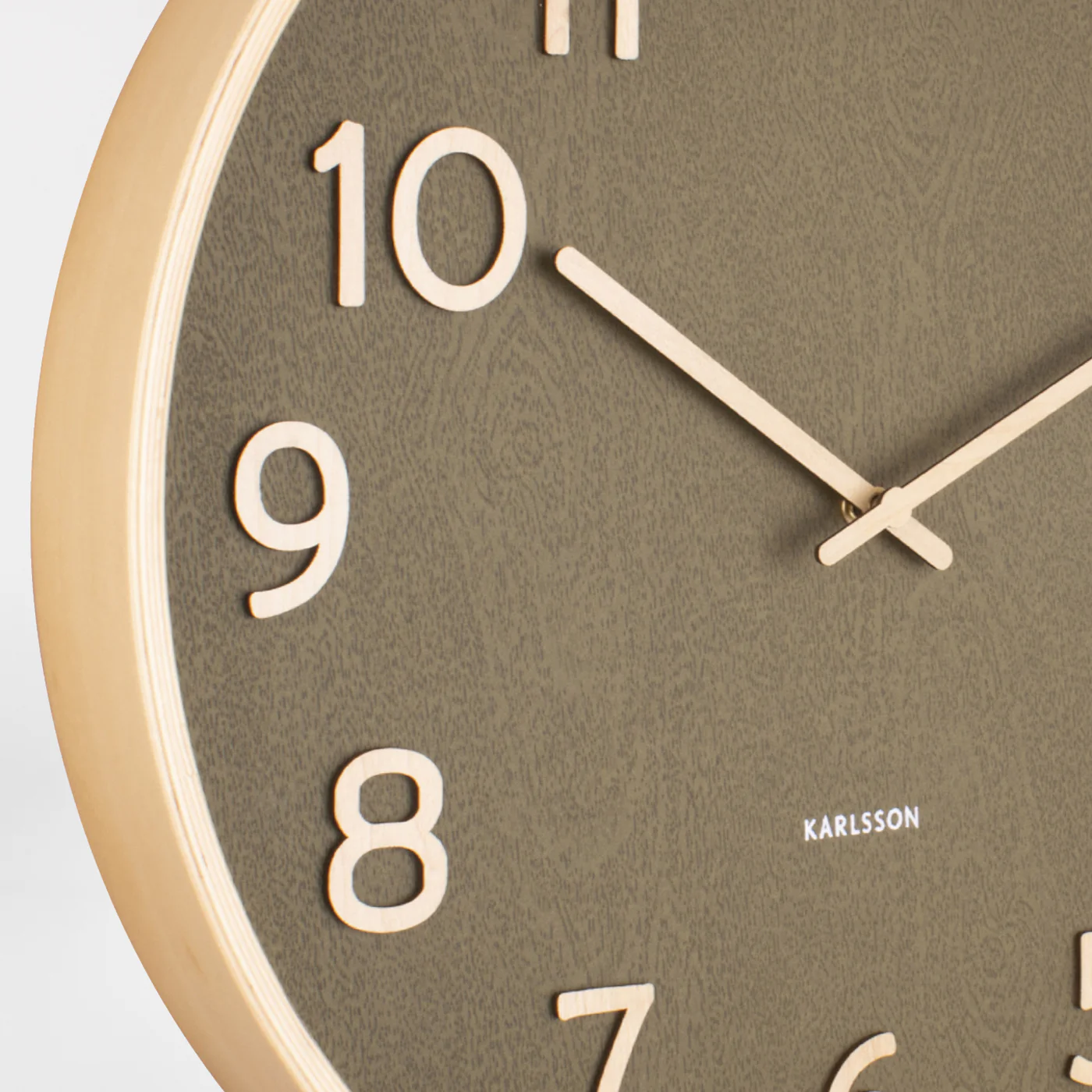 Kindr Moss Green Wall Clock - Image 3