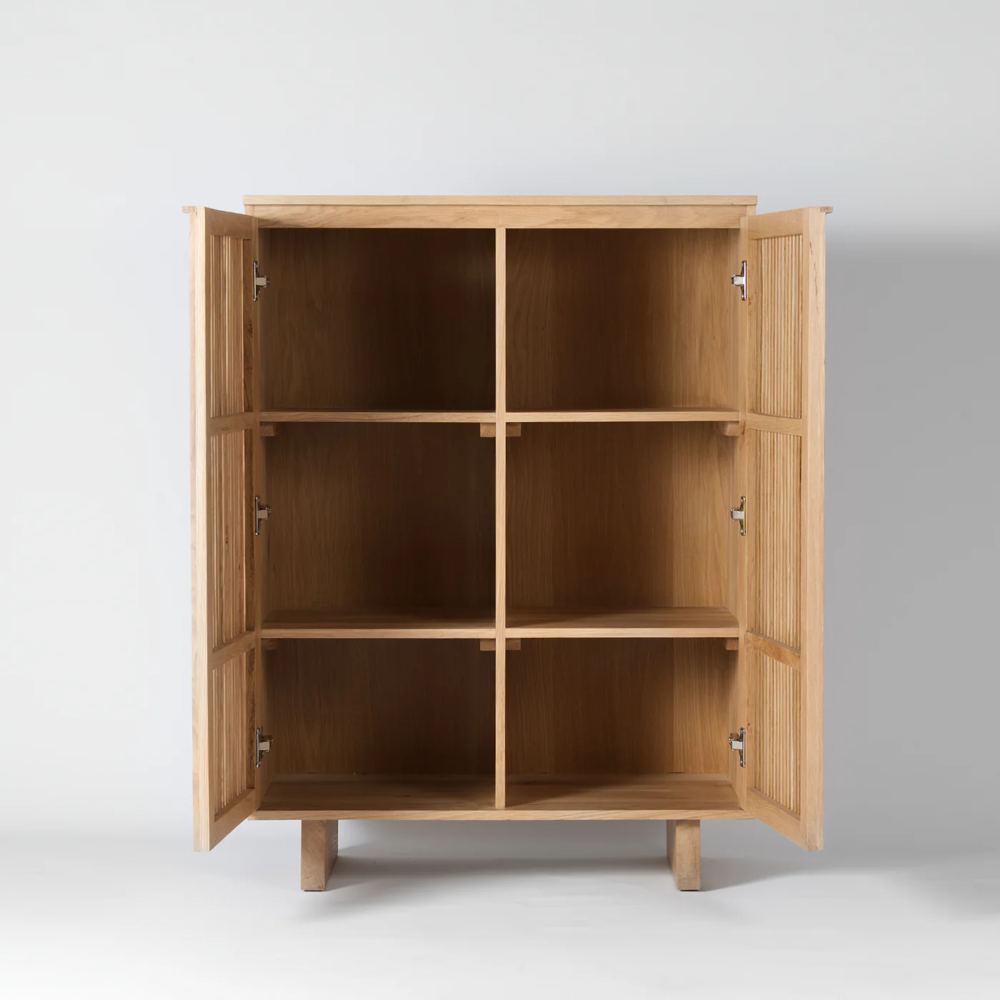 Palea Oak Slatted Cabinet - Image 3