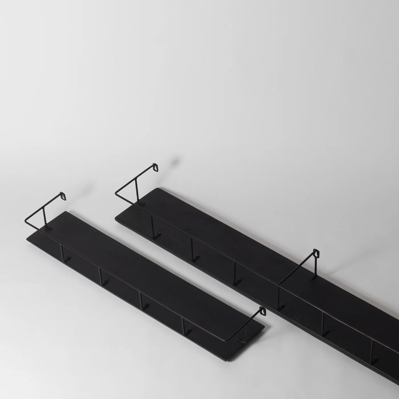 Sigurd Black Wooden Shelf - Image 5