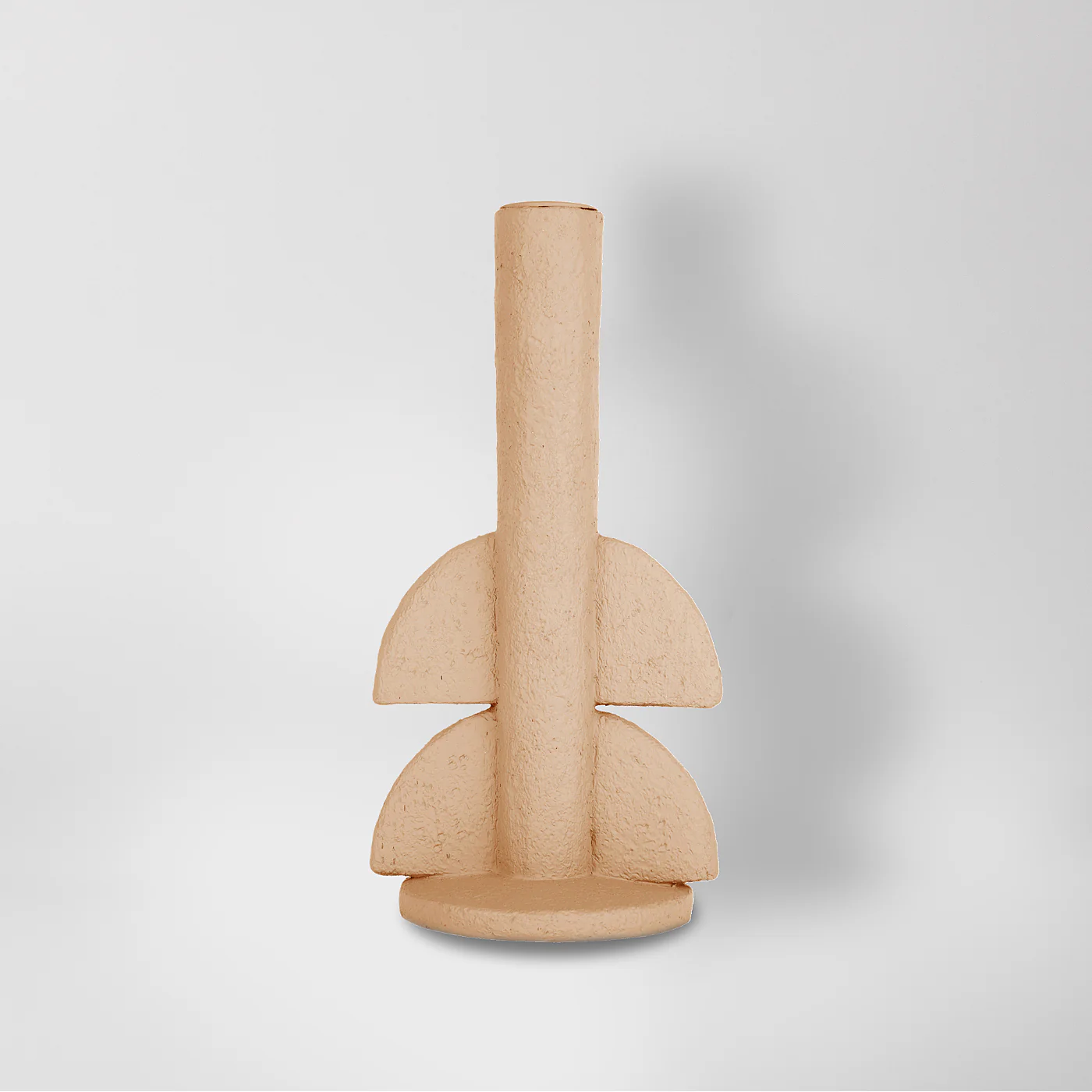 Struktur Beige Candle Holder