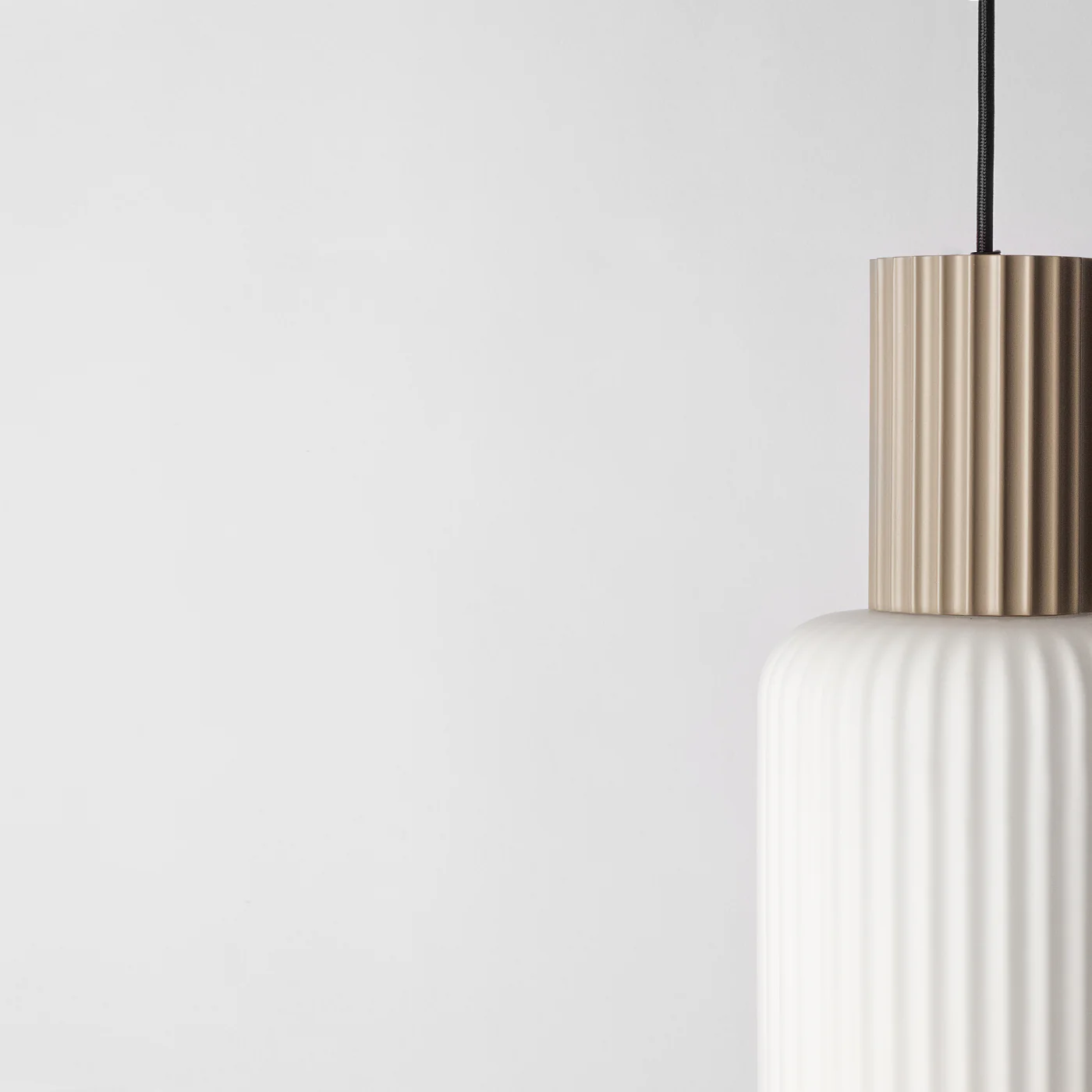 Tuva Glass Pendant Light, Slim - Image 4