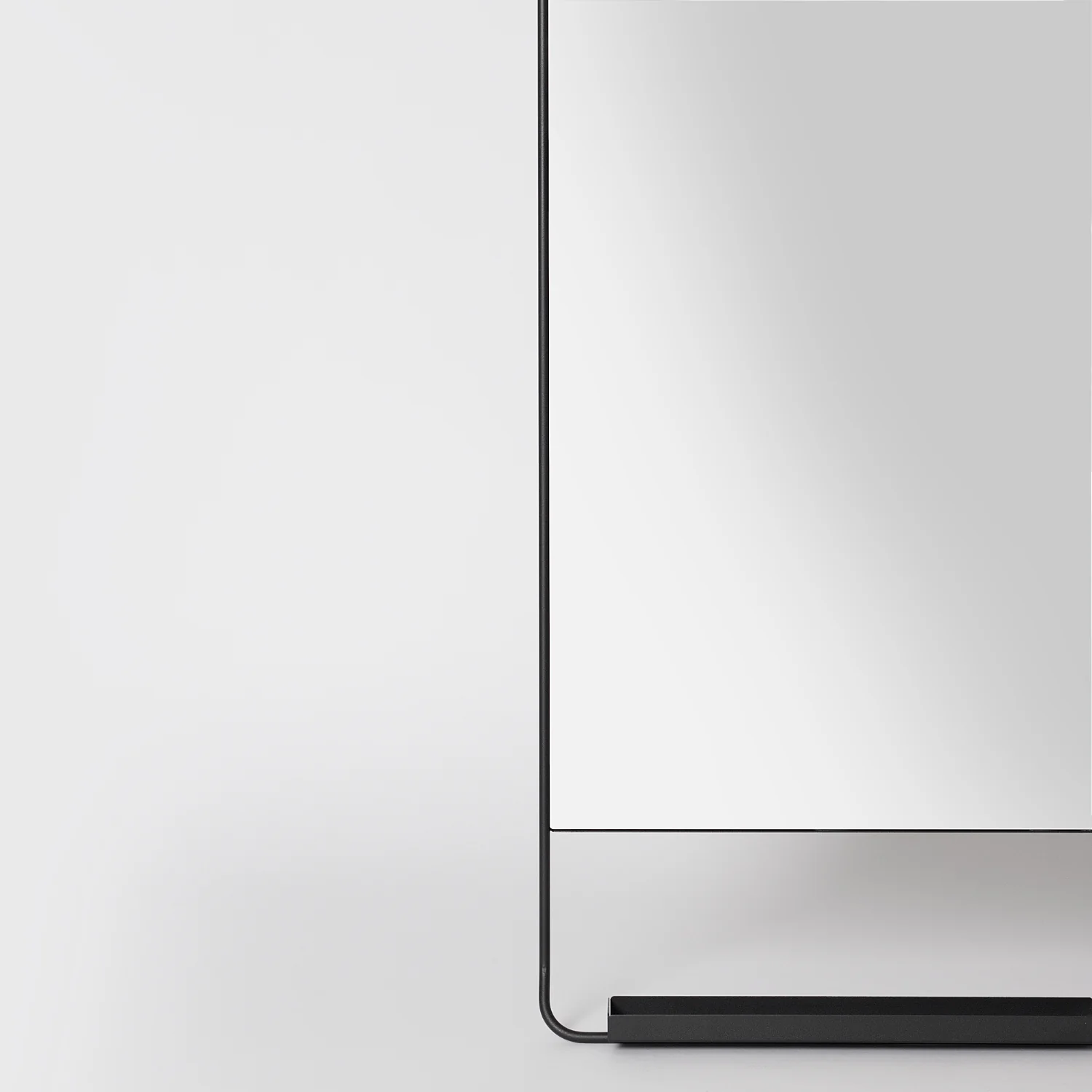 Veil Tall Mirror With Shelf - Image 3