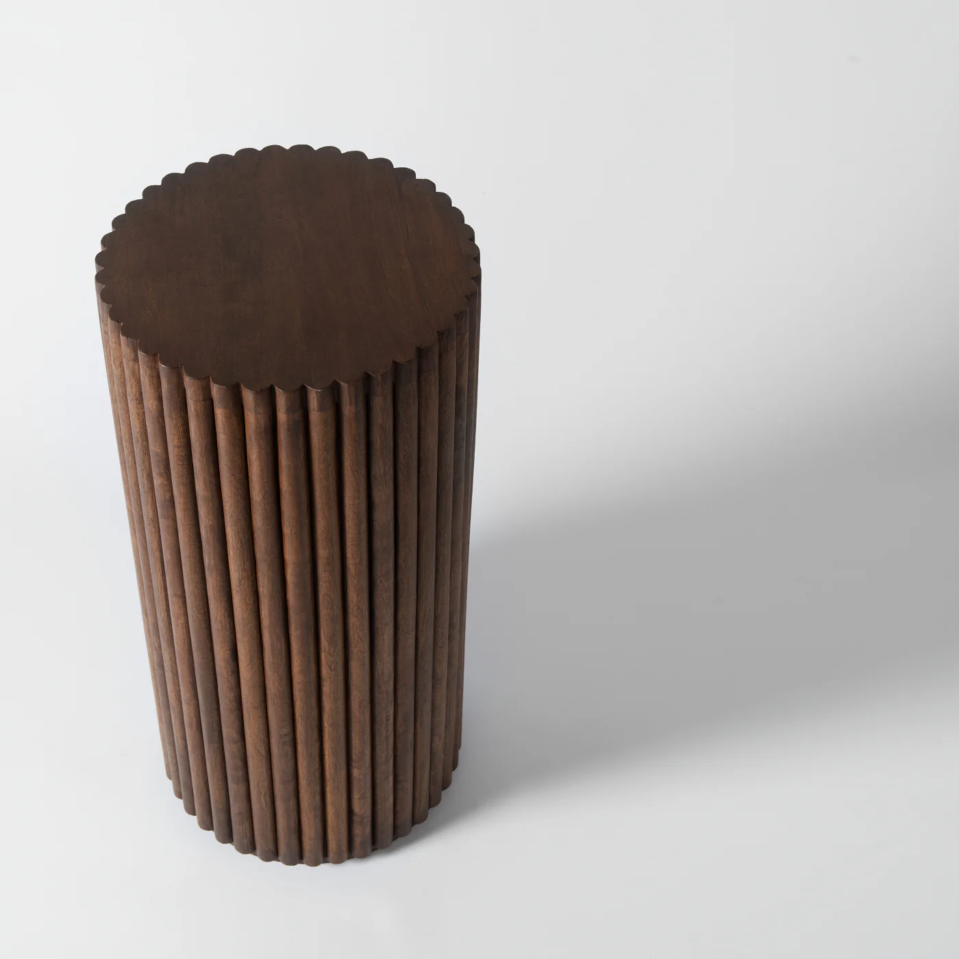 Baldr Walnut Pedestal - Image 5