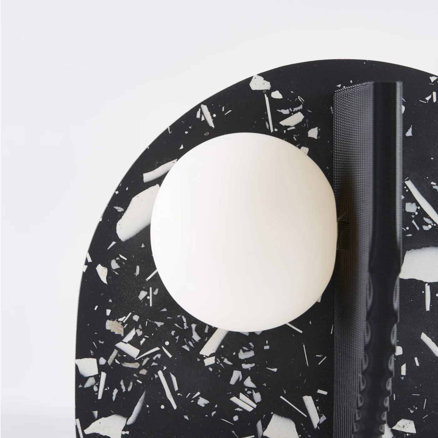 Xii Black Abstract Table Lamp - Image 3